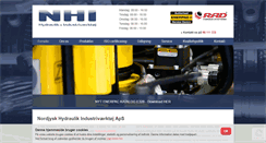 Desktop Screenshot of nhi.dk