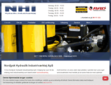 Tablet Screenshot of nhi.dk
